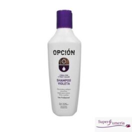 OPCION SHAMPOO VIOLETA LÍNEA PRE Y POST COLOR NEUTRALIZA REFLEJOS AMARILLOS 225 ML