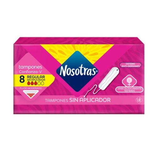 NOSOTRAS TAMPONES REGULAR 8 UNDS