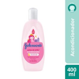 JOHNSONS ACONDICIONADOR GOTAS DE BRILLO CON ACEITE DE ARGÁN 400 ML