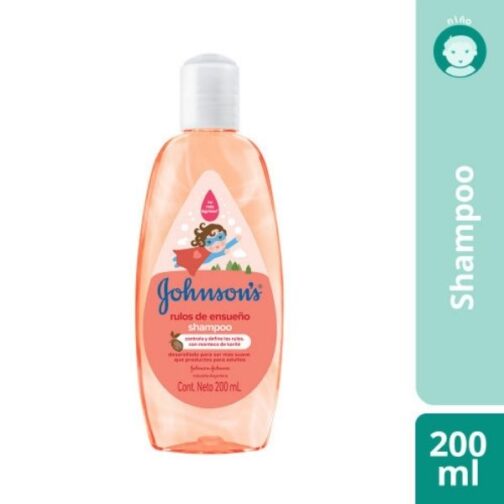 JOHNSONS SHAMPOO RULOS DE ENSUEÑO CON MANTECA DE KARITÉ 200 ML
