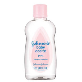 JOHNSONS ACEITE BABY PURO LIBRE DE PARABENOS Y COLORANTES 200 ML