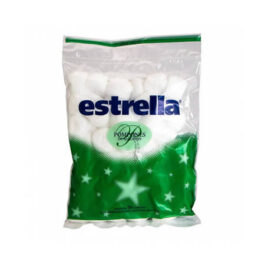 ESTRELLA POMPONES DE ALGODON HIDROFILO 50 UNDS