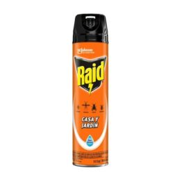 RAID INSECTICIDA EN AEROSOL CASA Y JARDIN 360 CM3