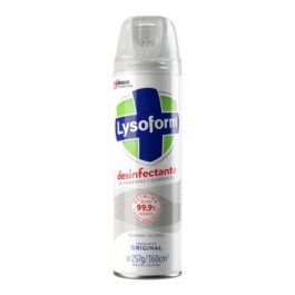 LYSOFORM DESINFECTANTE EN AEROSOL DE AMBIENTES Y SUPERFICIES FRAGANCIA ORIGINAL 360CM3
