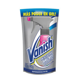 VANISH QUITA MANCHAS PARA ROPA OXI GEL DOY PACK 400ML