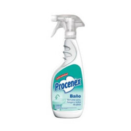 PROCENEX LIMPIADOR LIQUIDO BAÑO REMUEVE SUCIEDAD DIFICIL Y RESTOS DE JABON GATILLO 500 ML