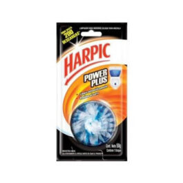 HARPIC LIMPIADOR PARA INODOROS BLOQUE PARA MOCHILA RINDE HASTA 200 DESCARGAS 50 GR