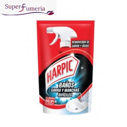 HARPIC DESINFECTANTE DE SUPERFICIES ÁCIDO FÓRMICO BAÑOS Y SARRO Y MANCHAS DOY PACK 420 ML
