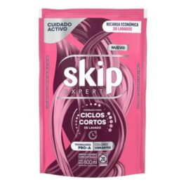 SKIP JABÓN LIQUIDO CONCENTRADO EXPERT COLORES VIBRANTES DOY PACK 800 ML