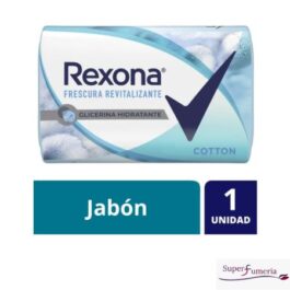 REXONA JABÓN DE TOCADOR COMPUESTO  COTTON 125 GR