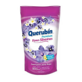 QUERUBIN SUAVIZANTE PARA ROPA FLORES SILVESTRES DOY PACK 900 ML