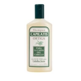 CAPILATIS SHAMPOO ORTIGA PARA LA CAIDA DEL CABELLO CON ALOE VERA CABELLOS SECOS 410 ML