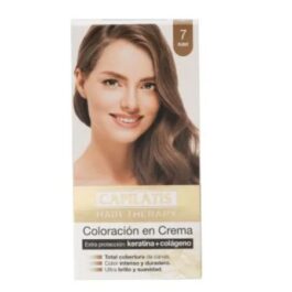 CAPILATIS COLORACION EN CREMA KIT RUBIO 7