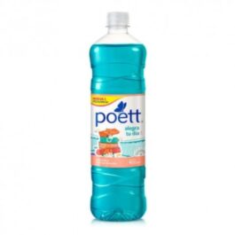 POETT LIMPIADOR LIQUIDO DESINFECTANTE AROMATIZANTE ALEGRA TU DIA 900 ML