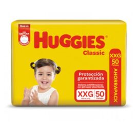 HUGGIES PAÑALES DESECHABLES TRIPLE PROTECCION MAS DE 14 KG XXG 50 UNDS