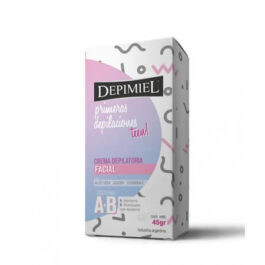 DEPIMIEL CREMA DEPILATORIA FACIAL  ALOE VERA+JOJBA+VITAMINA E 45 GR