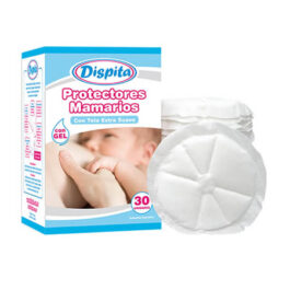 DISPITA PROTECTORES MAMARIOS CON TELA EXTRA SUAVE CON GEL 30 UNDS