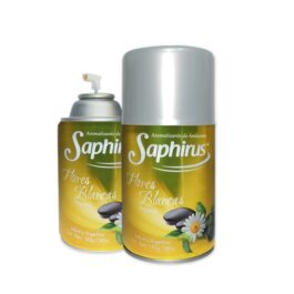 SAPHIRUS AROMATIZANTE DE AMBIENTES EN AEROSOL FLORES BLANCAS 185 GR