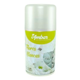 AMBAR AROMATIZANTE PARA AMBIENTES EN AEROSOL FLORES BLANCAS 185 GR