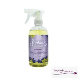 SAPHIRUS AROMATIZANTE PARA ROPA Y AMBIENTES HOME SPRAY UVA Y ARÁNDANOS 500 ML