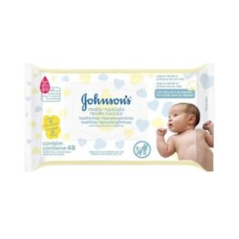 JOHNSONS TOALLITAS HÚMEDAS HIPOALERGÉNICAS RECIÉN NACIDO 48 UNDS