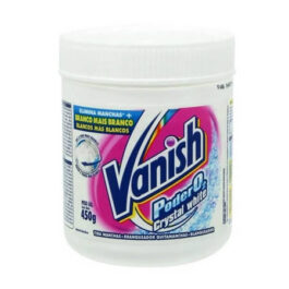 VANISH QUITA MANCHAS PARA ROPA CRYSTAL WHITE POLVO 450 GR