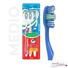 COLGATE CEPILLOS DENTALES TRIPLE ACCIÓN SUAVE X 2 UNDS