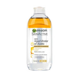 GARNIER AGUA MICELAR  EN ACEITE/OLEO ELIMINA MAQUILLAJE WATERPROOF 400 ML