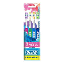 ORAL-B CEPILLOS DENTALES  SUAVE PACK FAMILIA 4 UNDS