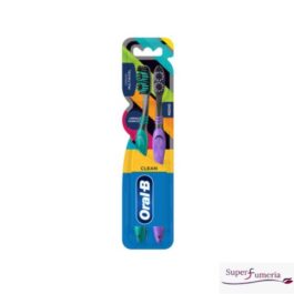 ORAL-B CEPILLO DENTALES LIMPIEZA COMPLETA MEDIO CLEAN X 2UNDS