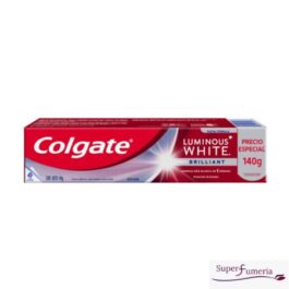 COLGATE CREMA DENTAL ANTICARIES CON FLÚOR LUMINOUS WHITE BIRLLANT 140 GR