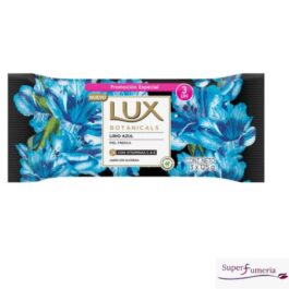LUX JABÓN CON GLICERINA LIRIO AZUL PIEL FRESCA 3 X 125 GR