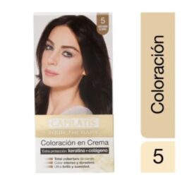 CAPILATIS COLORACION EN CREMA KIT CASTAÑO CLARO 5