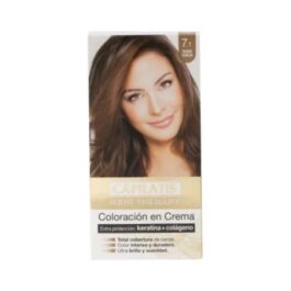 CAPILATIS COLORACION EN CREMA KIT RUBIO CENIZA  7.1