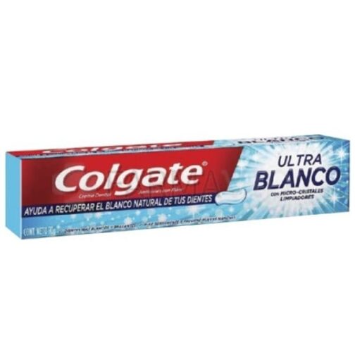 COLGATE COLGATE CREMA DENTAL ABTICARIES CON FLUOR CON MICRO-CRISTALES LIMPIADORES 90 GR