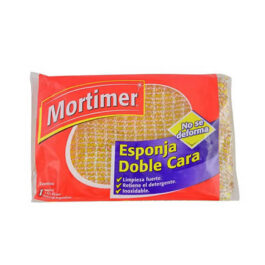 MORTIMER ESPONJA DOBLE CARA NO SE DEFORMA LIMPIEZA FUERTE 1 UND