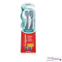 COLGATE CEPILLOS DENTALES LIMPIEZA COMPLETA SUAVE 2 UNDS